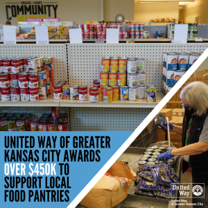 $450K AWARDED TO FOOD PANTRIES