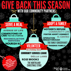 Give Back With Our Community Partners This Season