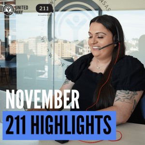 Making a Difference with Every Call: 211 November 2024 Highlights