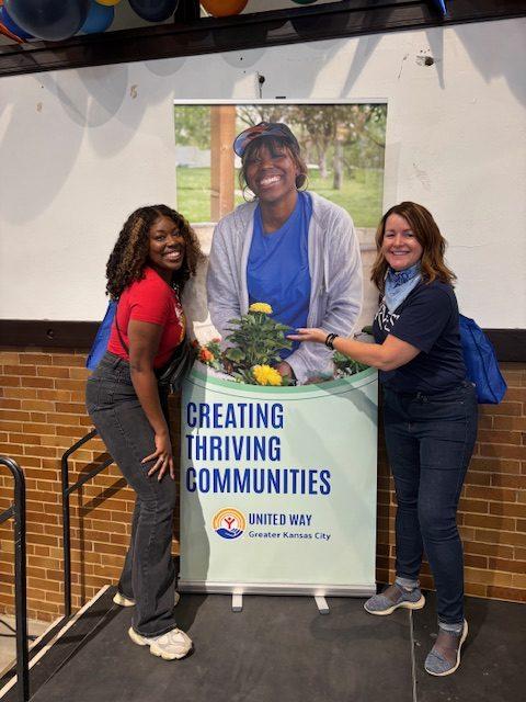 Image of Shantaja and colleague at CommUNITY Fest