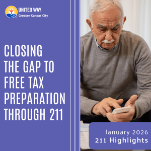 CLOSING THE GAP TO FREE TAX PREPARATION THROUGH 211 January 2026 211 Highlights