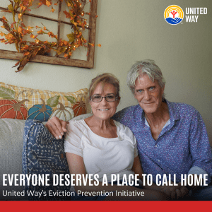 EVERYONE DESERVES A PLACE TO CALL HOME United Way's Eviction Prevention Initiative