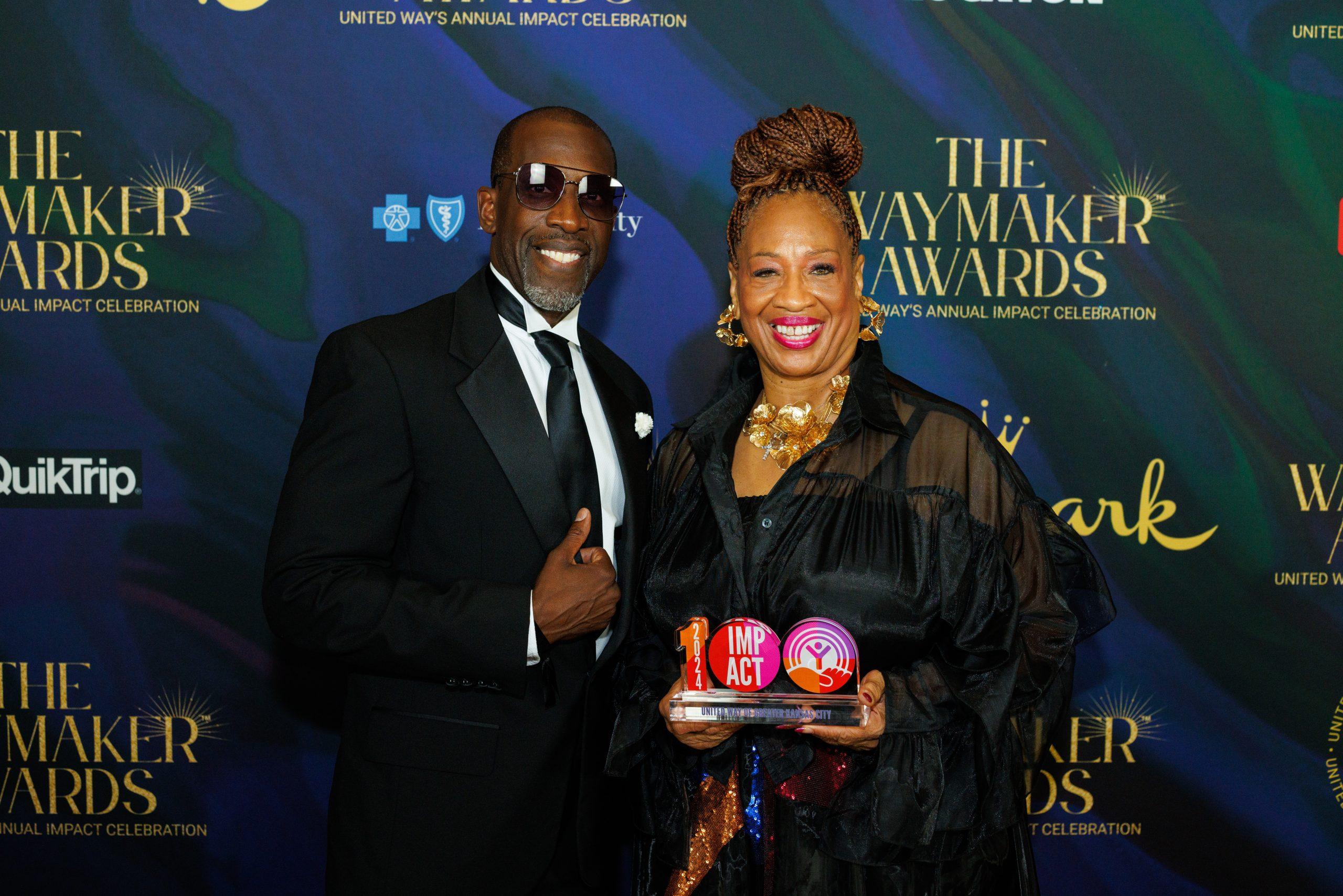 Image of Impact 100 nonprofit partners at The Waymaker™ Awards