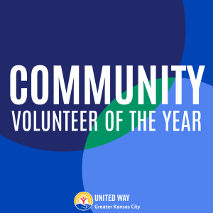 Graphic: CommUNITY Volunteer of the Year; United Way of Greater Kansas City