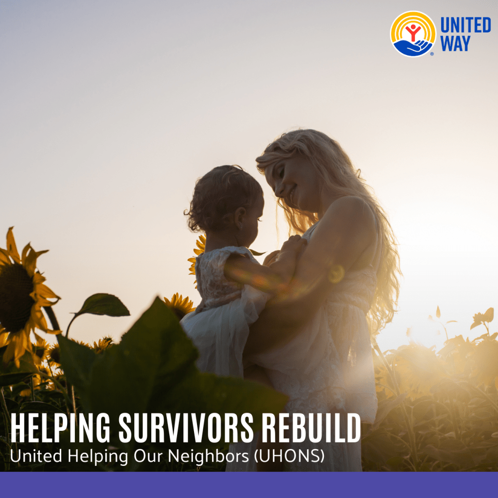 HELPING SURVIVORS REBUILD
United Helping Our Neighbors (UHONS)